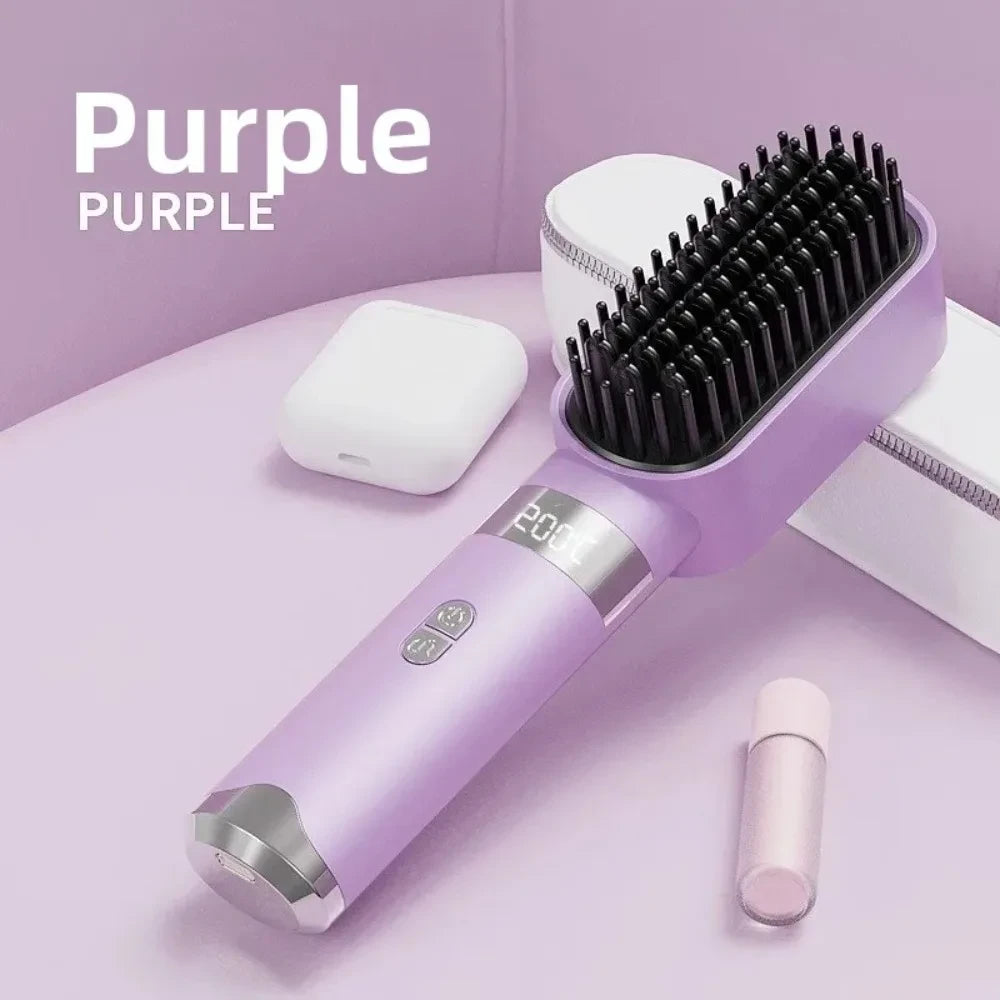 Portable Wireless Hair Straightener