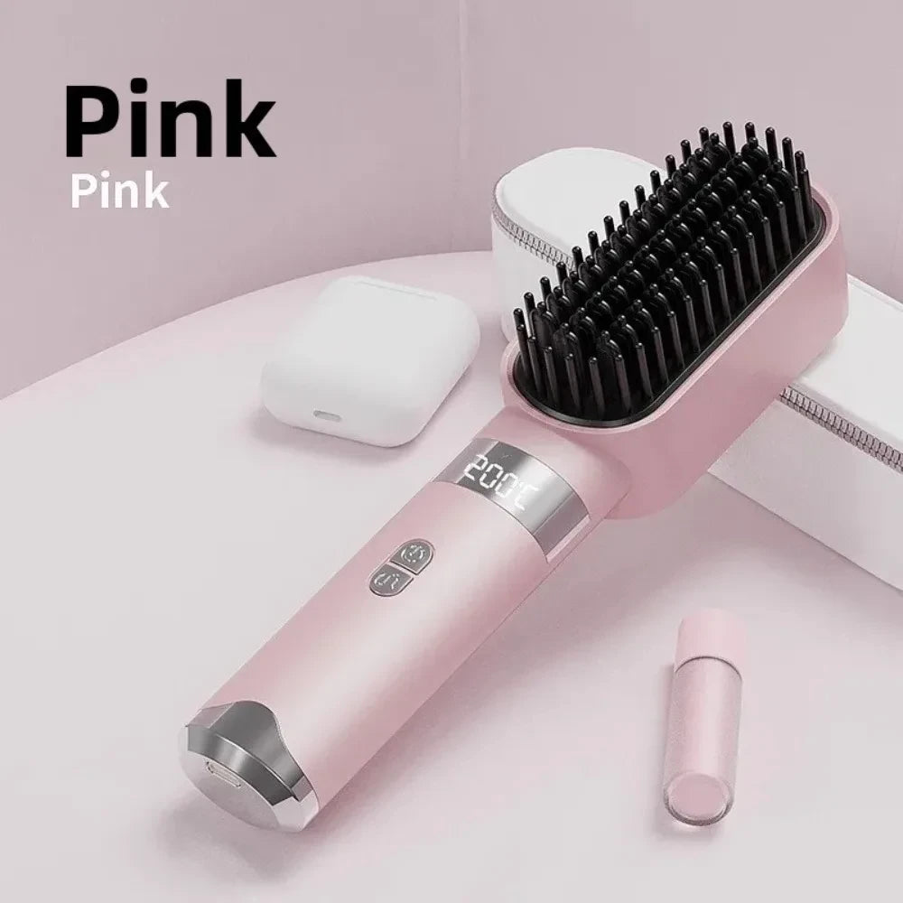 Portable Wireless Hair Straightener