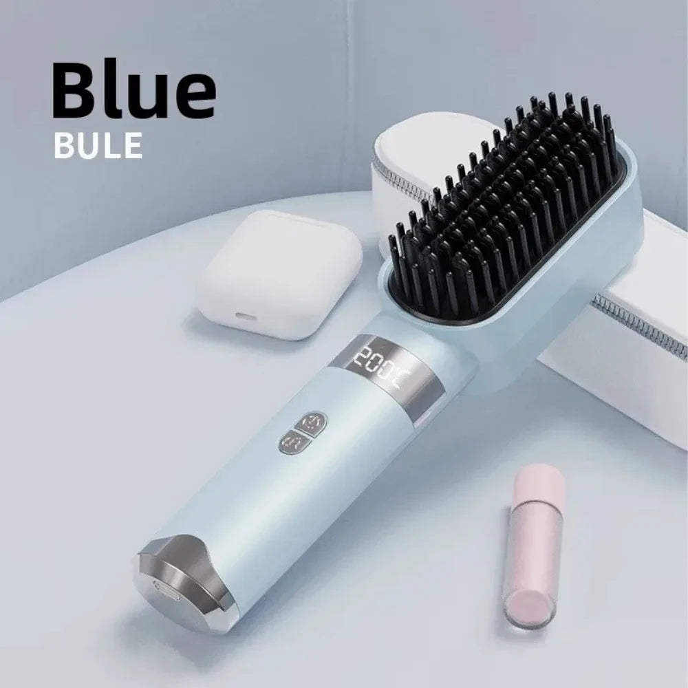 Portable Wireless Hair Straightener